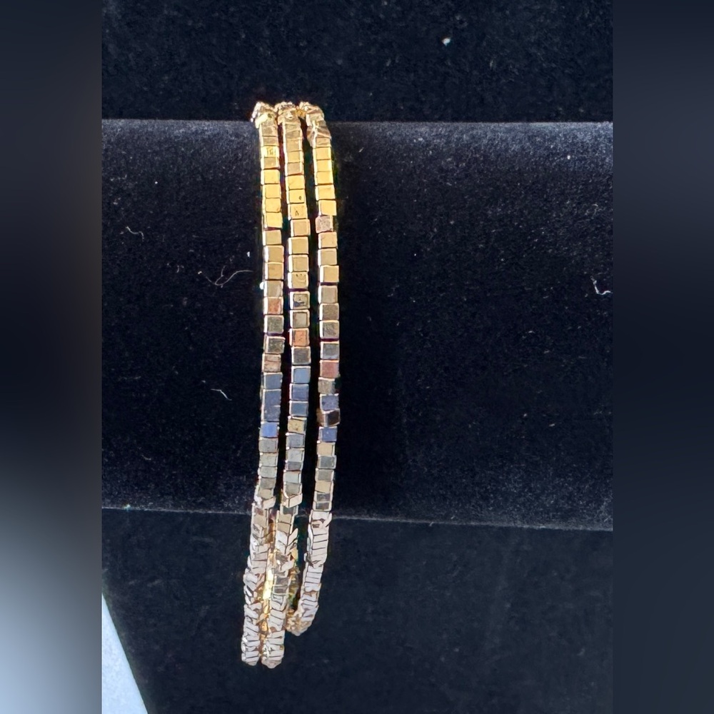 Gold Beaded Bracelet